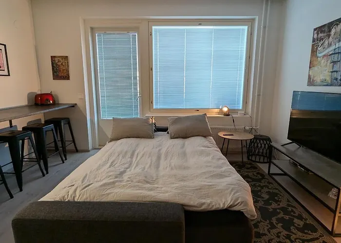 Apartamento Moderni Yksioe, Parveke, Parkki, Palvelut *