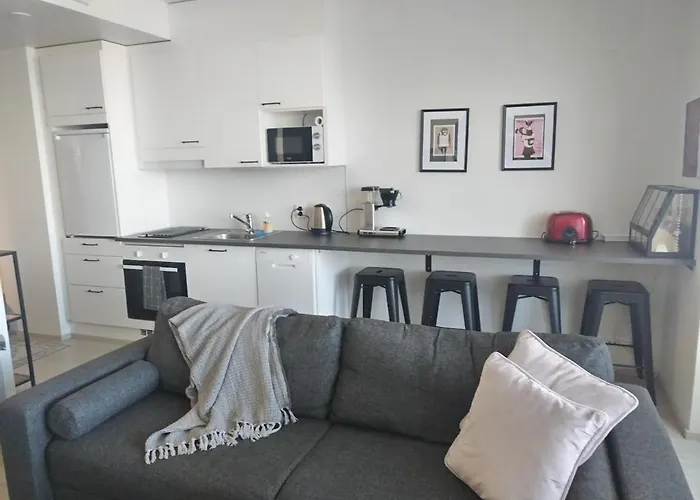 Moderni Yksioe, Parveke, Parkki, Palvelut Апартаменты