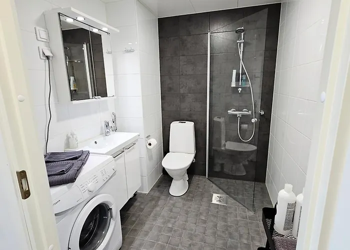 Apartamento Moderni Yksioe, Parveke, Parkki, Palvelut *