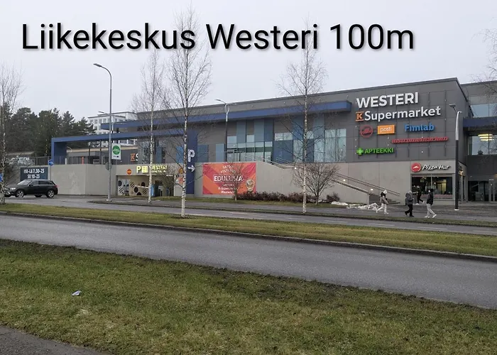 Lägenhet Moderni Yksioe, Parveke, Parkki, Palvelut