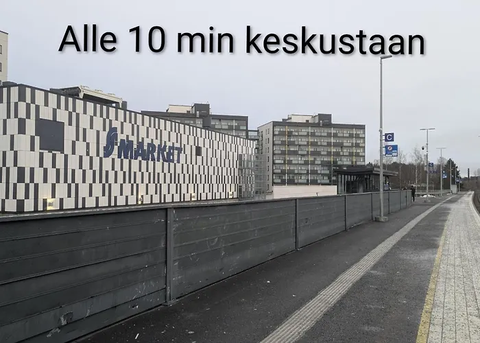 Lägenhet Moderni Yksioe, Parveke, Parkki, Palvelut *